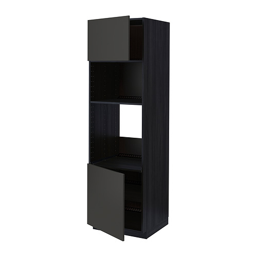 METOD hi cb f oven/micro w 2 drs/shelves
