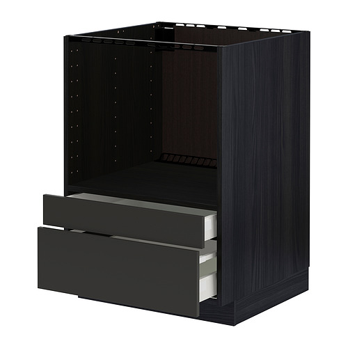 METOD/MAXIMERA base cabinet f combi micro/drawers