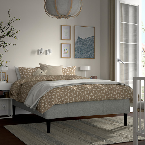 RÅHOLMAR boxdýna með pokagormum, fimm svæði