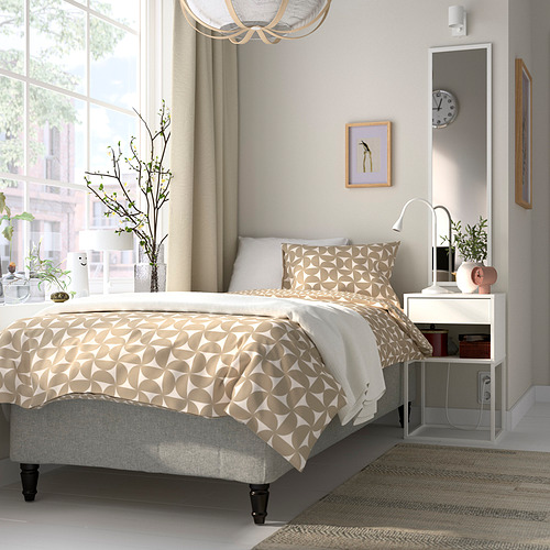 RÅHOLMAR, pocket spring mattress bse, 5 zones
