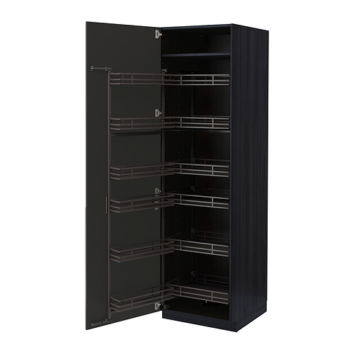 METOD high cabinet with pull-out larder