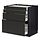 METOD/MAXIMERA, base cab 4 frnts/4 drawers
