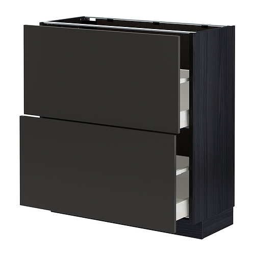 METOD/MAXIMERA base cabinet with 2 drawers