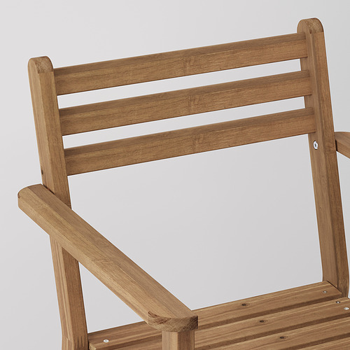 ASKHOLMEN, chair with armrests, outdoor
