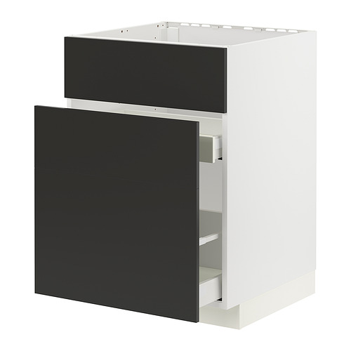 METOD/MAXIMERA base cab f sink+3 fronts/2 drawers