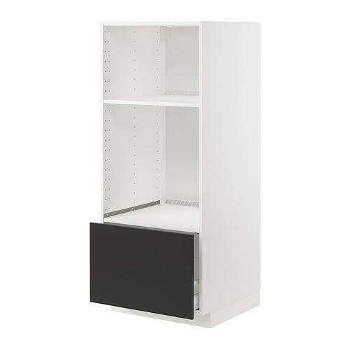 METOD/MAXIMERA high cab for oven/micro w drawer