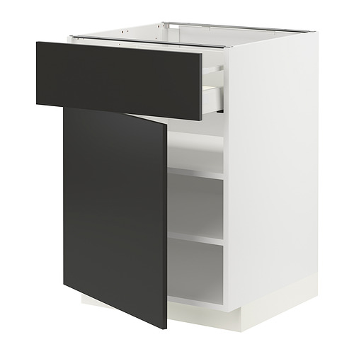METOD/MAXIMERA base cabinet with drawer/door