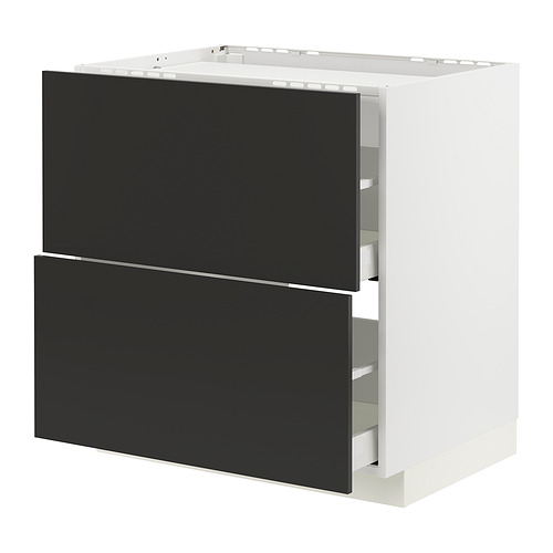 METOD/MAXIMERA base cab f hob/2 fronts/2 drawers