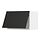 METOD, wall cabinet horizontal w push-open