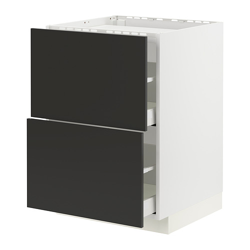 METOD/MAXIMERA base cab f hob/2 fronts/2 drawers