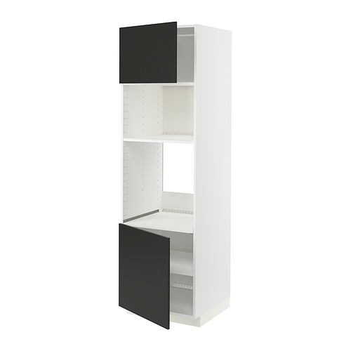 METOD hi cb f oven/micro w 2 drs/shelves