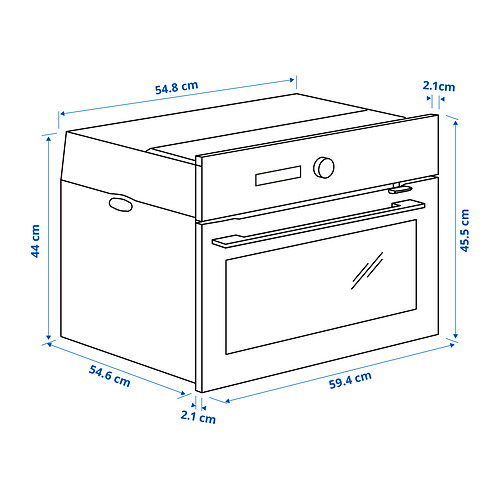 FINSMAKARE microwave combi with forced air