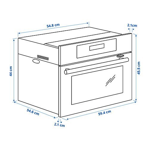 KULINARISK microwave combi with forced air