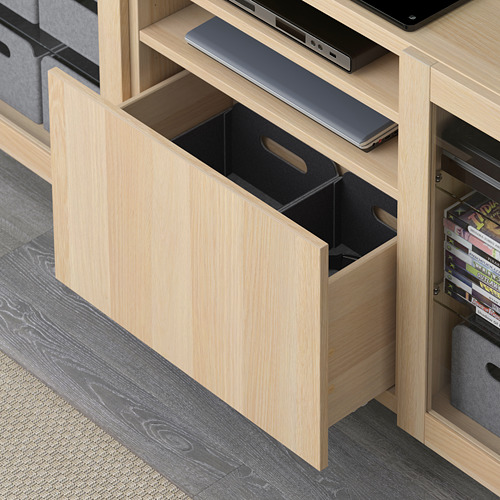 BESTÅ, TV bench with drawers