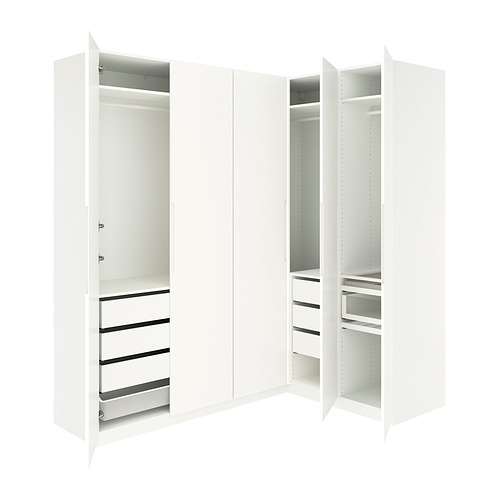 PAX/TONSTAD, hornfataskápur