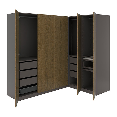 PAX/TONSTAD, hornfataskápur