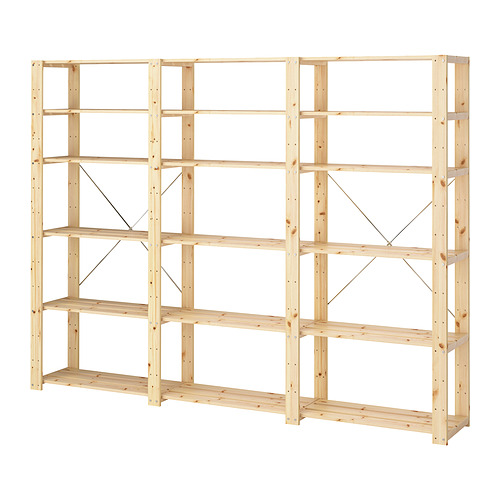 HEJNE, 3 sections/shelves