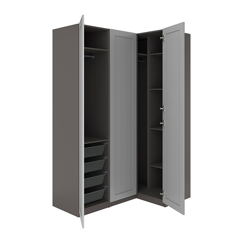 PAX/GULLABERG, corner wardrobe
