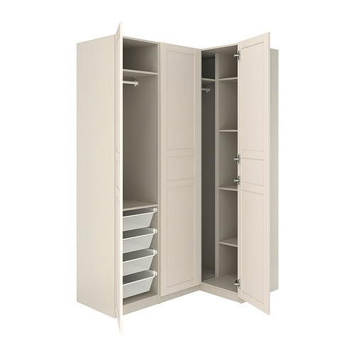 PAX/FLISBERGET, hornfataskápur