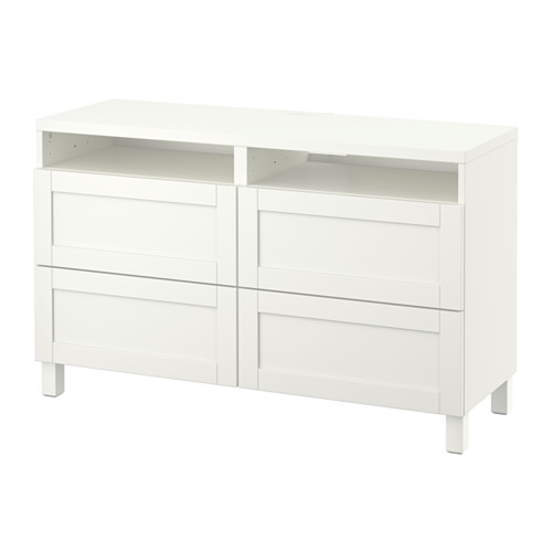 BESTÅ TV bench with drawers