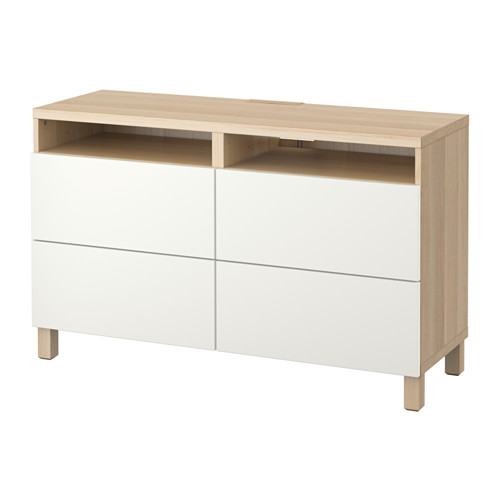 BESTÅ TV bench with drawers