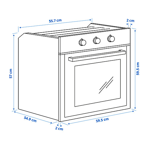 MATÄLSKARE forced air oven