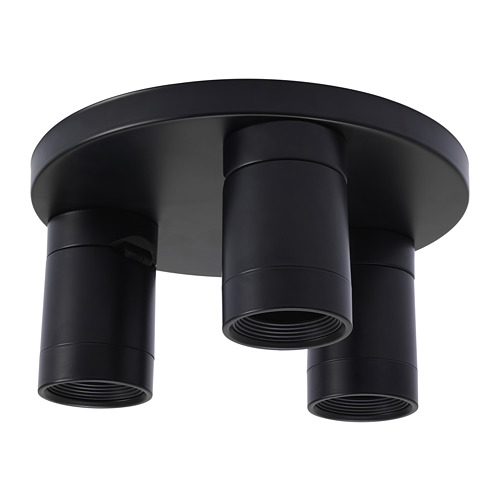NYMÅNE ceiling spotlight with 3 spots