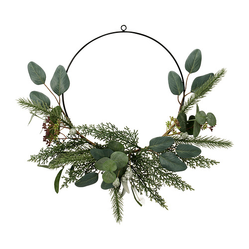 VINTERFINT, artificial half wreath