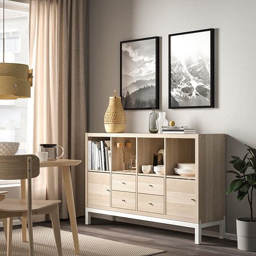 KALLAX, shelving unit with underframe