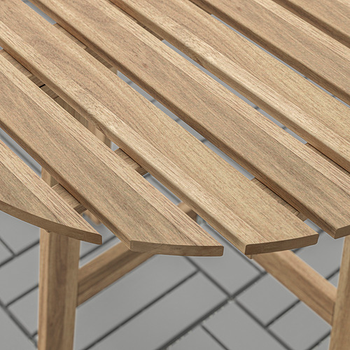 ASKHOLMEN, table for wall, outdoor