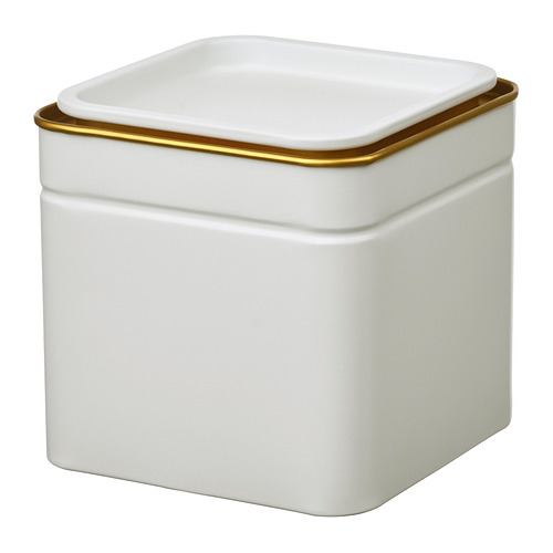 BLOMNING, málmdós með loki