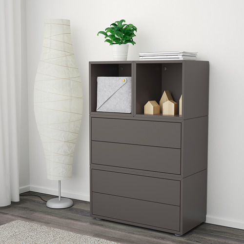 EKET, cabinet combination with feet