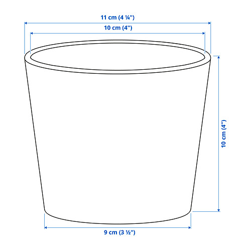 SKOGSVINBÄR plant pot