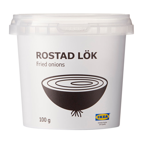 ROSTAD LÖK, steiktur laukur