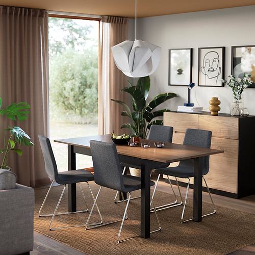 ÅLHULT/LILLÅNÄS, table and 4 chairs