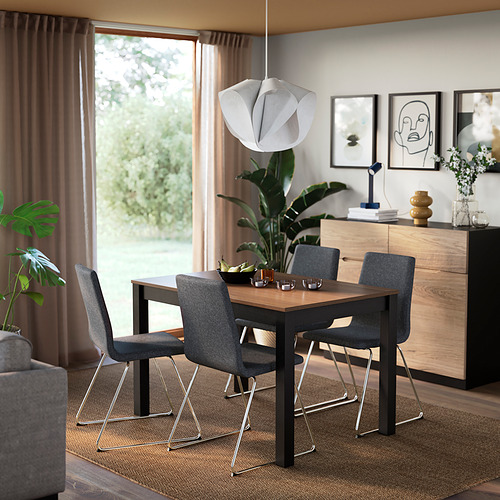 ÅLHULT/LILLÅNÄS, table and 4 chairs