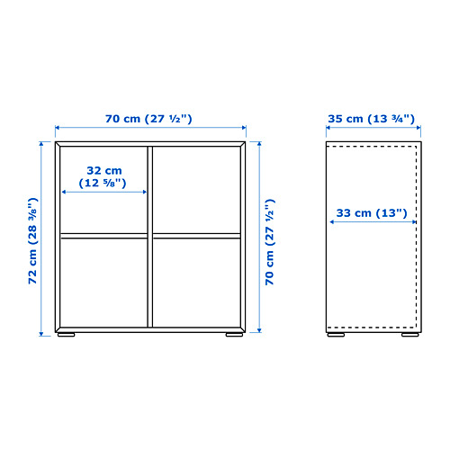 EKET cabinet combination with feet