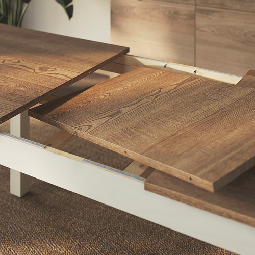 ÅLHULT/ÅLHULT, borð og sex stólar