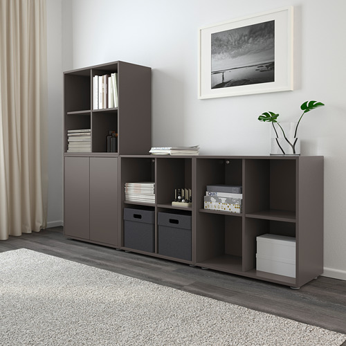 EKET, cabinet with 4 compartments