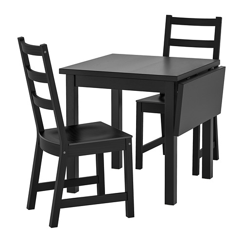 NORDVIKEN/NORDVIKEN, table and 2 chairs