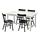 NORDVIKEN/NORRARYD, table and 4 chairs