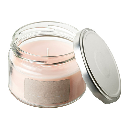 ÄDELSYREN scented candle in glass with lid