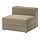JÄTTEBO, 1,5 sæta eining með hirslu