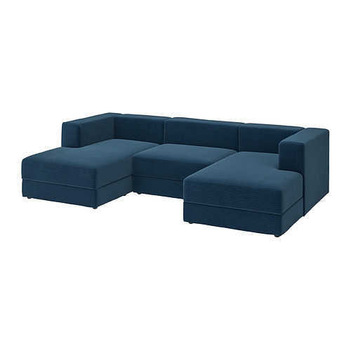 JÄTTEBO, 3,5-seat mod sofa w chaise longues