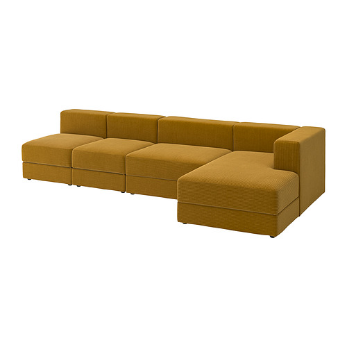 JÄTTEBO, 4,5-seat mod sofa w chaise longue