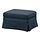 EKTORP, footstool with storage