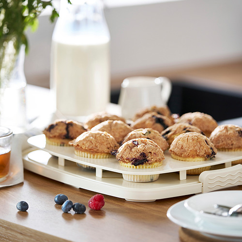 BAKTIDER, cake platter with lid