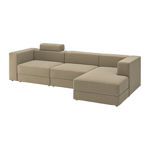 JÄTTEBO fjögurra sæta sófi með legubekk