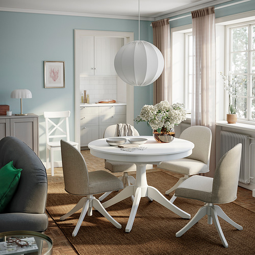 ROSENTORP/ROSENTORP, borð og fjórir stólar