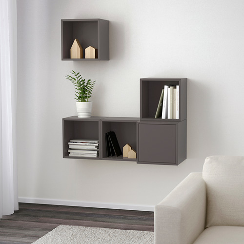 EKET, wall-mounted cabinet combination